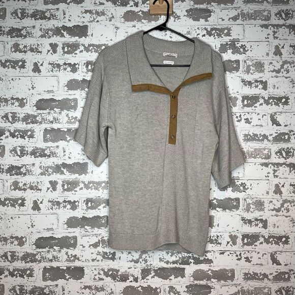 Peter Millar | women cashmere silk blend collared knit top - Picture 10 of 10